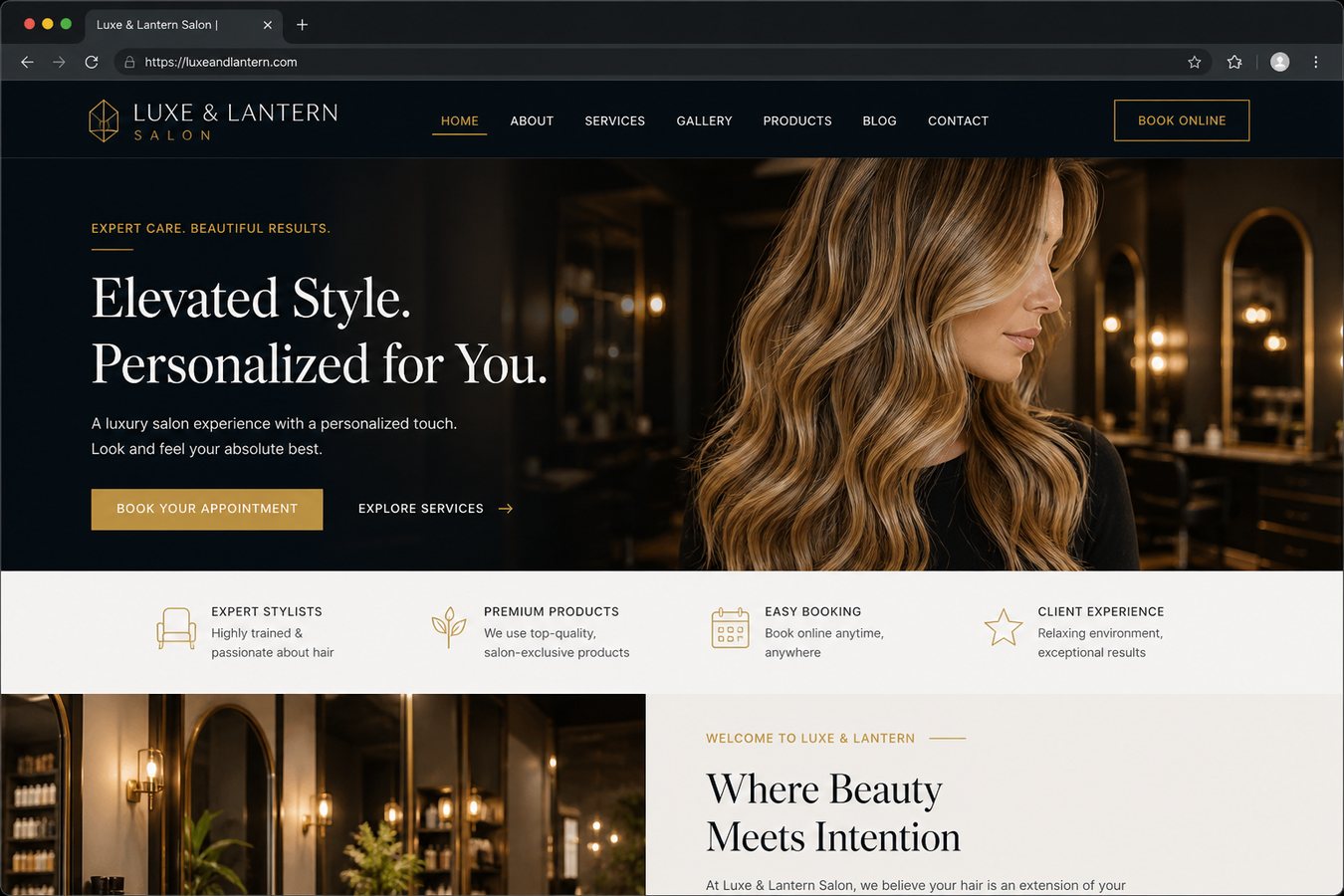 Website development for small business
